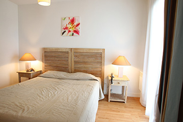 Résidence Le Domaine du Château - Vacancéole - La Rochelle - 2 bedrooms apartment, sleep 6 - Bedroom