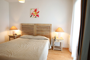 Résidence Le Domaine du Château - Vacancéole - La Rochelle - Chambre avec lit double
